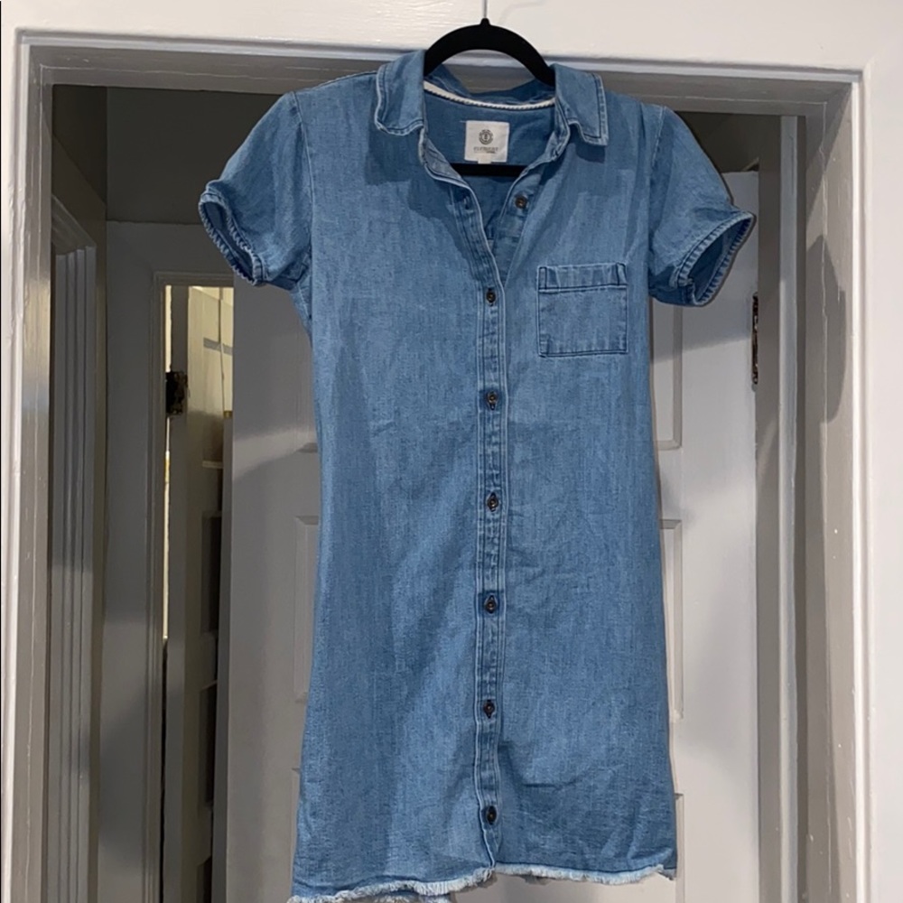 Element Eden✨Denim Button Up Dress | Small